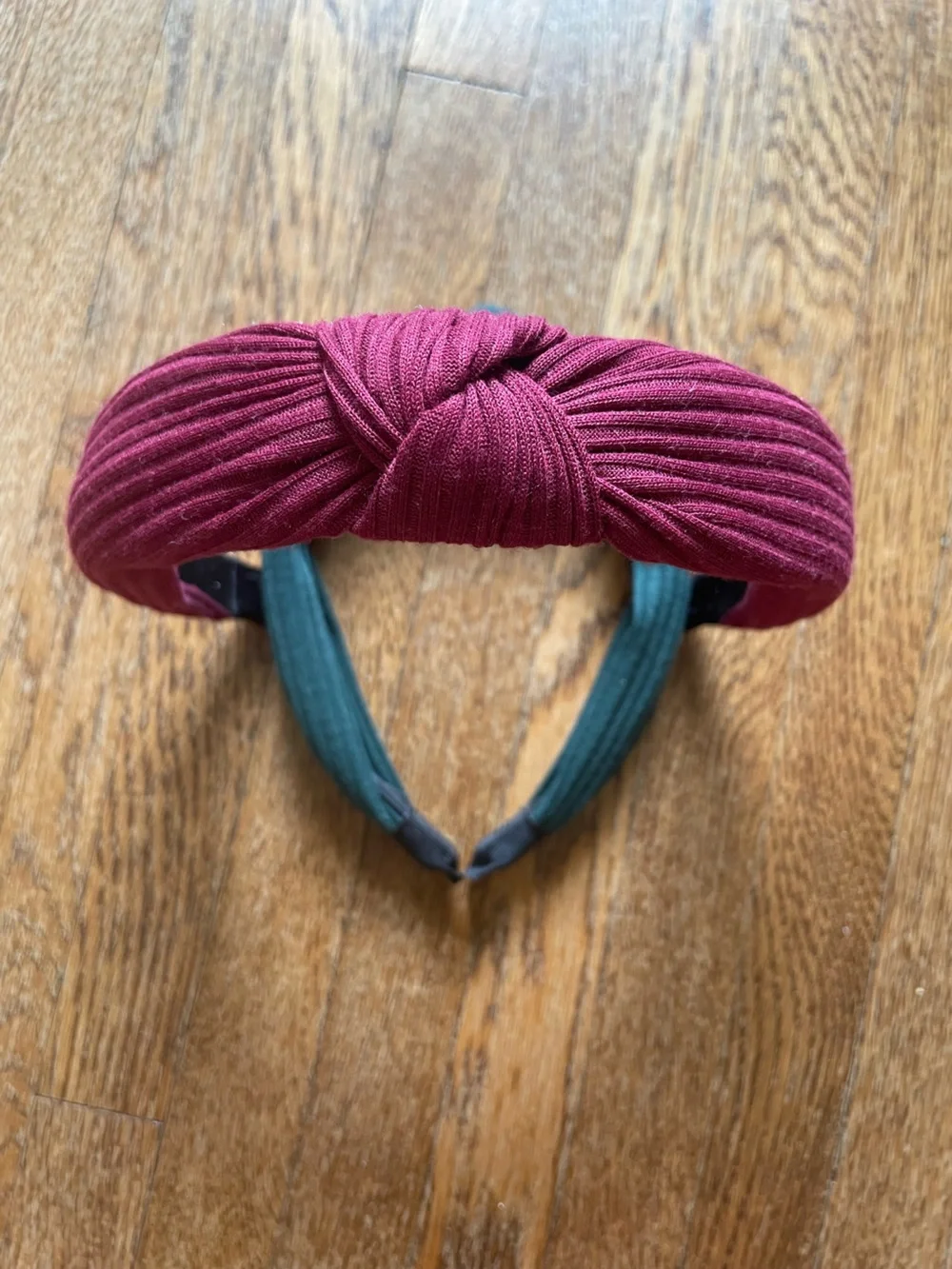 Knot Top Ribbed Headbands - Teal & Berry